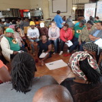 Breakaway groups during the a public meeting in Khayelitsha on the NHI White Paper